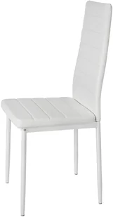 tectake 8 krzesła do jadalni, sztuczna skóra - biały 404120 - Krzesła - miniaturka - grafika 4