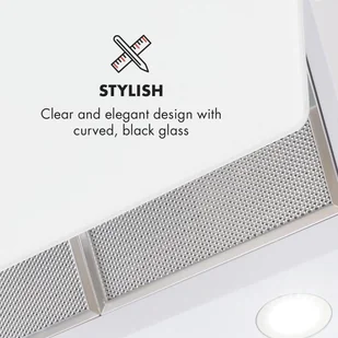 Klarstein Annabelle 60 Biały (TK15-Annabelle60WH) - Okapy kuchenne - miniaturka - grafika 8