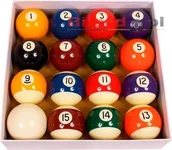 Stoły bilardowe i akcesoria - Bile Pool Ventura Pro-Pool 57,2 mm B5429-A - miniaturka - grafika 1