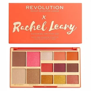 Makeup Revolution Rachel Leary Goddess On The Go 4 x 2,5 + 9 x 1,2 g - Cienie do powiek - miniaturka - grafika 2