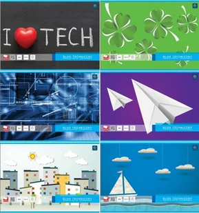 Inter-druk Blok techniczny A4/10K (10szt) - Szkolne artykuły papiernicze - miniaturka - grafika 2