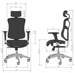 Diablo Chairs Fotel ergonomiczny DIABLO V-BASIC DIABLO V-BASIC - Fotele gamingowe - miniaturka - grafika 10