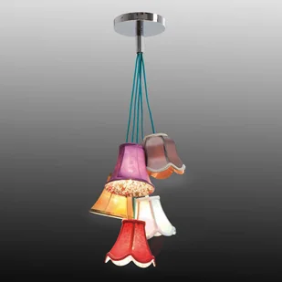 KARE Saloon Flowers 5 Designerska lampa wisząca - Lampy sufitowe - miniaturka - grafika 4