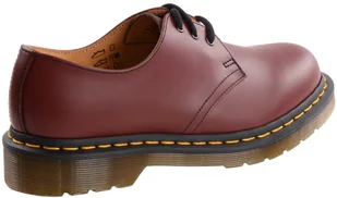 Dr. Martens Półbuty 1461 Cherry Red Smooth 11838600 - Glany męskie - miniaturka - grafika 3