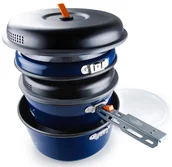 Kuchnia turystyczne i akcesoria - GSI Outdoors Zestaw Naczyń Turystycznych Outdoors Bugaboo Base Camper Medium - miniaturka - grafika 1