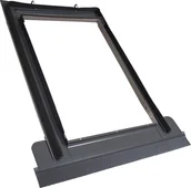 Akcesoria do okien - ROOFART Kołnierz typowy TFX roofART do pokryć profilowanych - 78x140 - miniaturka - grafika 1