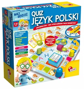Lisciani Giochi Mały Geniusz Quiz Język polski - Gry planszowe - miniaturka - grafika 2