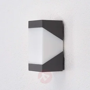Lampenwelt Efektowna zewnętrzna lampa LED ścienna Kiran - Lampy ogrodowe - miniaturka - grafika 5