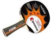 Tenis stołowy - Sponeta Rakietka do tenisa stołowego Passion Czarna/Pomarańczowa - miniaturka - grafika 1
