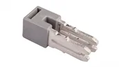 Kostki, złączki, wtyczki - Wago Mostek poprzeczny 2-torowy 10mm2 szary 284-402 /25szt./ 284-402 - miniaturka - grafika 1