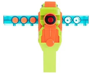 Wyrzutnia pistolet Storm Zone strzałki tarcza zielona KX6140_1 - Zabawki militarne - miniaturka - grafika 6