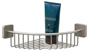 Tiger Onu Narożny koszyk prysznicowy stal szczotkowana 13181.3.09.46 - Wieszaki łazienkowe - miniaturka - grafika 2