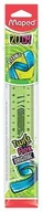 Przybory szkolne - Maped Linijka Twist'n Flex niełamliwa20 cm zielona - miniaturka - grafika 1