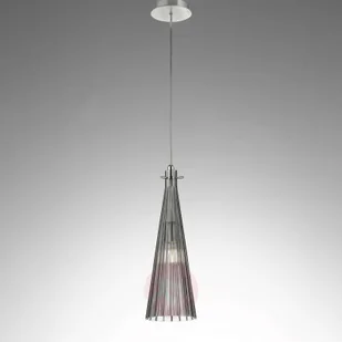 Selene Lampa wisząca Costa Rica ze szkła, szara - Lampy sufitowe - miniaturka - grafika 2