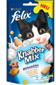 Przysmaki dla kotów - Felix Felix Knabber Mix Dairy Delight 60 g - miniaturka - grafika 1