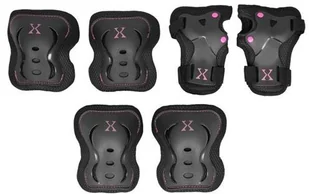 Nils EXTREME Zestaw ochraniaczy EXTREME H320 rozmiar M) Czarno-różowy - Ochraniacze - miniaturka - grafika 14