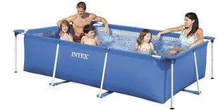 Intex Basen ogrodowy stelażowy 220x150 cm 1w1 28270NP - Baseny ogrodowe - miniaturka - grafika 2