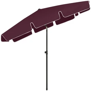 VidaXL Parasol plażowy, czerwony, 200x125 cm 314731 VidaXL - Parasole ogrodowe - miniaturka - grafika 6