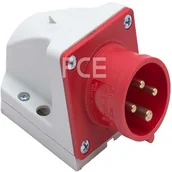 Osprzęt siłowy - PCE Polska Wtyczka odbiornikowa 16A/4 514-6 W16/4ODB - miniaturka - grafika 1