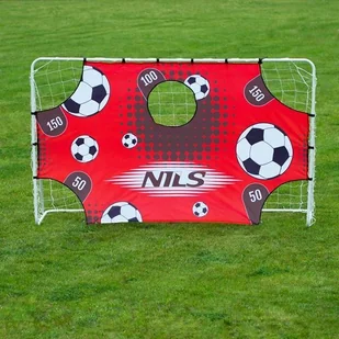 Nils BR240P 2w1 BRAMKA Z SIATKĄ I PANELEM DO CELOWANIA 240x150cm - Piłka nożna - miniaturka - grafika 4