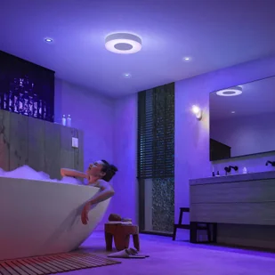 Philips Philips Hue Xamento Lampa sufitowa łazienkowa - duża - biała 915005997901 - Systemy inteligentnych domów - miniaturka - grafika 4