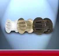 Dospel ROZETY DRZWIOWE RD 40 BIAŁE - Kratki wentylacyjne - miniaturka - grafika 2