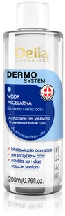 Delia Cosmetics Cosmetics Dermo System płyn micelarny do demakijażu twarzy 200ml - Płyny micelarne - miniaturka - grafika 3