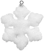 Pozostałe akcesoria świąteczne - Śnieżynki białe 7.5 cm 8 szt. - miniaturka - grafika 1