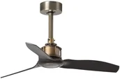 Lampy pozostałe - Faro Barcelona 33429 - Wentylator sufitowy JUST FAN czarny/brązowy - miniaturka - grafika 1