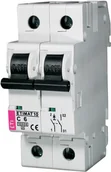 Wyłączniki światła i elektryczne - ETI Wyłącznik-nadprądowy-ETIMAT-10-1P+N-C-6A-10kA 2132712 - miniaturka - grafika 1