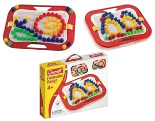 Quercetti DANTE Mozaika Fantacolor design 100el Dante 0905 ZAB006025 - Klocki - miniaturka - grafika 2