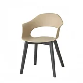 Krzesła - Scab Design Krzesło Lady B natural - szary 2843 15 - miniaturka - grafika 1