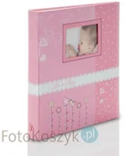 Albumy fotograficzne - Gedeon Album Bambini różowy XL (tradycyjny 100 kremowych stron) - miniaturka - grafika 1