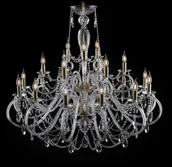 Lampy sufitowe - Elita bohemia Żyrandol kryształowy 21-ramienny - Bohemia L 218/12+6+3/09 - miniaturka - grafika 1