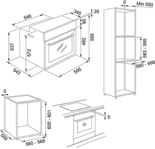 Piekarnik do zabudowy Franke Mythos FMY 98 P BK (116.0606.102) - Piekarniki do zabudowy - miniaturka - grafika 3