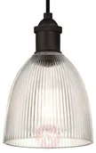 Lampy sufitowe - WESTINGHOUSE lampa wisząca 6338540, faliste szkło - miniaturka - grafika 1