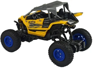 Import LEANToys Terenowe Auto Off- Road Zdalnie Sterowane 2,4 GHz 1:16 Żółte LT-9389-0 - Zabawki zdalnie sterowane - miniaturka - grafika 4