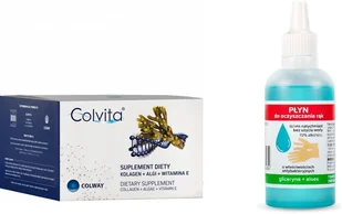 Colway Colvita kolagen algi vit. E - dla stawów mięśni - Colway - 60kaps 03698 - Ochrona stawów - miniaturka - grafika 7