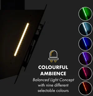 Klarstein Mirage 90 Biały (CGCH3-Mirage90-WH) - Okapy kuchenne - miniaturka - grafika 5