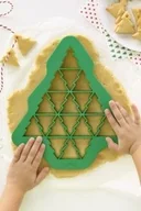 Pozostałe akcesoria kuchenne - Lekue Forma do wykrawania ciastek Puzzle choinki 0200180V13M017 - miniaturka - grafika 1