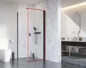 Ścianki i drzwi prysznicowe - Radaway Nes Black KDJ I drzwi do kabiny prysznicowej prawe 900x2000 czarny przejrzyste 10022090-54-01R 10022090-54-01R - miniaturka - grafika 1