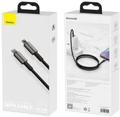 Adaptery i przejściówki - Baseus Kabel przewód Baseus USB-C Type C na Lightning PD 20W 2m Black CATLWJ-A01 - miniaturka - grafika 1