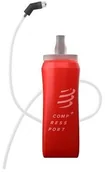 Shakery i bidony sportowe - COMPRESSPORT COMPRESSPORT Soft flask ERGO FLASK 500 ml + rurka czerwony - miniaturka - grafika 1