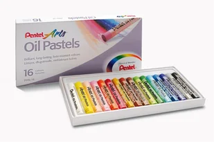 Pentel Poland Sp z o.o PASTELE OLEJNE W 16 KOLORACH PHN-16 - Przybory szkolne - miniaturka - grafika 2