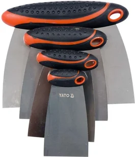 YATO SZPACHELKI NIERDZEWNE JAPONKI Z UCHWYTAMI 2K KPL 4 SZT - Narzędzia murarskie - miniaturka - grafika 2