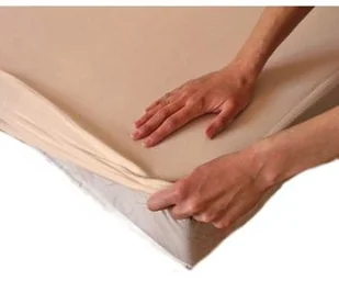 Darymex Prześcieradło ochronne z gumką SG beżowe 180x200 5907761073623 - Prześcieradła - miniaturka - grafika 2