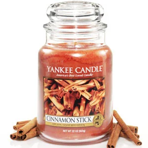 Yankee Candle Świeca zapachowa duży słój Cinnamon Stick 623g - Świece - miniaturka - grafika 3
