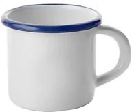 Szklanki - Ibili kubek z uchem, biały i niebieski, 7 cm 903007 - miniaturka - grafika 1