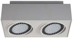 Zuma Line Downlight LAMPA sufitowa BOXY CL 20075-BK metalowa OPRAWA prostokątna spot czarny 20075-BK - Lampy sufitowe - miniaturka - grafika 3