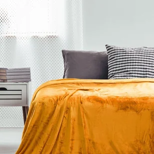 DecoKing Koc z mikrofibry 200x220 BLA/MIC/WHI/200 - Koce - miniaturka - grafika 11